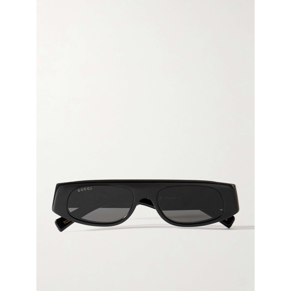 구찌 구찌 GUCCI EYEWEAR Rectangular-frame acetate sunglasses 790770518