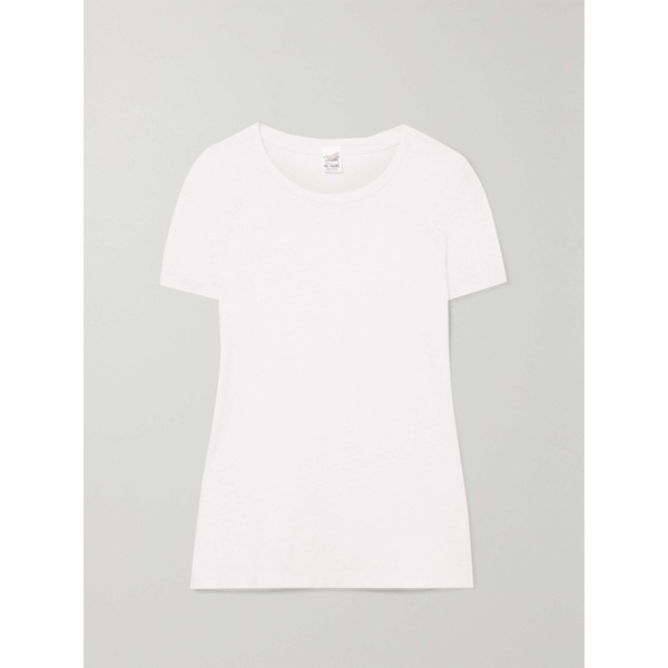  리던 RE/DONE + Hanes 1960s cotton-jersey T-shirt 790699729