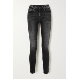 알썰틴 R13 Black Alison cropped high-rise skinny jeans 790685385