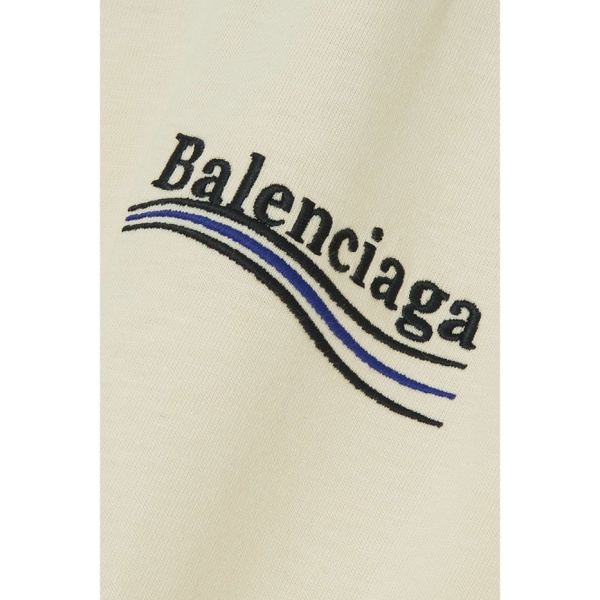 발렌시아가 발렌시아가 BALENCIAGA Embroidered cotton-jersey T-shirt 790746199