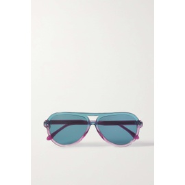이자벨마랑 ISABEL MARANT Turquoise Aviator-style ombre acetate sunglasses 790664879