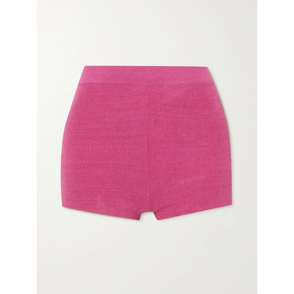  자크뮈스 JACQUEMUS Arancia linen shorts 790700917