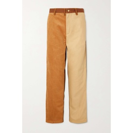 마르니 MARNI + Carhartt WIP color-block corduroy and cotton-canvas straight-leg pants | NET-A-PORTER 790725500