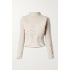 TORY BURCH Sand Ribbed-knit sweater 46376663162632181