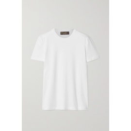 로로 피아나 LORO PIANA White Cotton-jersey T-shirt 790699688