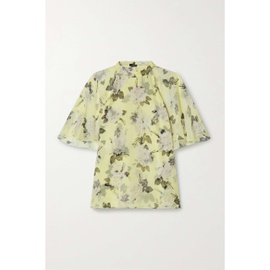 에르뎀 ERDEM Bennett floral-print silk-voile blouse 790773013
