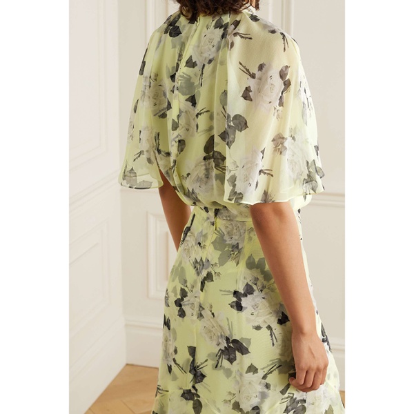  에르뎀 ERDEM Bennett floral-print silk-voile blouse 790773013