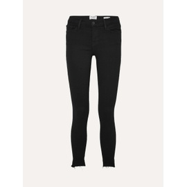 FRAME Le Skinny de Jeanne Raw Stagger mid-rise jeans 790703759