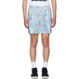 노아 Noah Multicolor 아디다스 오리지널 adidas Originals 에디트 Edition Floral Shorts 212876M193000