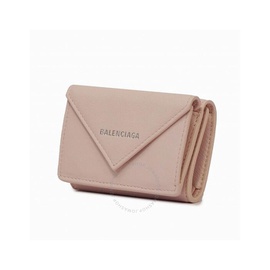 발렌시아가 Balenciaga Papier Mini Wallet In Light Pink 391446 DLQ0N 5901