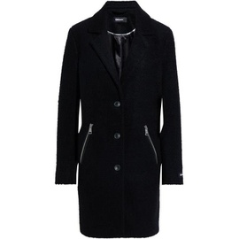 DKNY Black Wool-blend boucle coat 34344356237487715