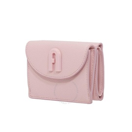 Furla Ladies 1927 Leather Tri fold Wallet in Pink 1056378-PDI3-ARE-05A
