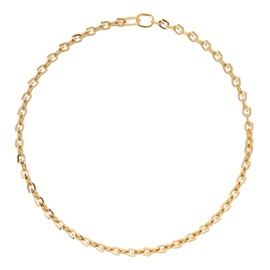 지방시 Givenchy Gold G-Link Necklace 211278F010007