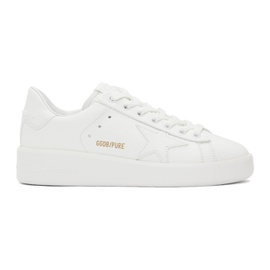 골든구스 Golden Goose White Purestar Sneakers 211264F128016