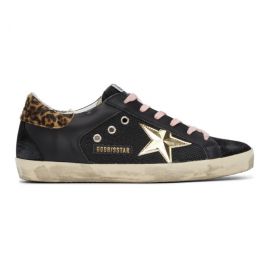 골든구스 Golden Goose Leopard Superstar Sneakers 212264F128041