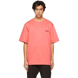 준지 Juun.J Pink SeoulSoul T Shirt 211343M213038