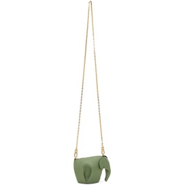 로에베 Loewe Green Elephant Chain Bag 212677F048090