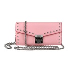 MCM Womens Pink Leather Patricia Crossbody S...