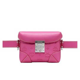 MCM Womens Hot Pink Soft B이알엘 ERLIN Leather Small Crossbody Belt Bag MWZ9ABF26QS001 5136184377476