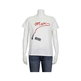 마크 제이콥스 Marc Jacobs Ladies The St. Marks T-Shirt in Ivory C6000034-101