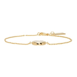 마크 제이콥스 Marc Jacobs Gold Mother-Of-Pearl The Medallion Bracelet 212190F020223