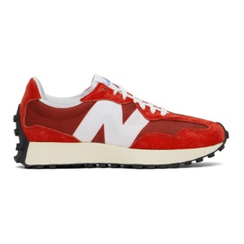 뉴발란스 New Balance Red & White 327 Sneakers 211402F128063
