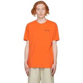 오프화이트 Off-White Orange Logo T-Shirt 212607M213001