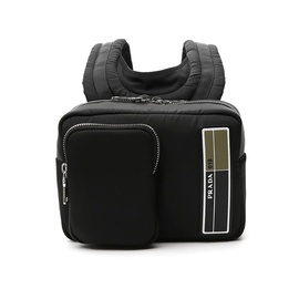 Prada Mens Nylon Small Tech Backpack Black 6629461295236