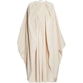 ROKSANDA Ecru Elior open-back pleated cotton-poplin midi dress 34344356237033109