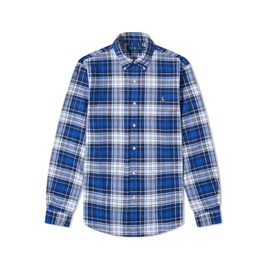 폴로 랄프 로렌 Polo Ralph Lauren Mens Check Print Long-sleeved Cotton Shirt 710784299004
