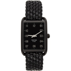 톰포드 TOM FORD Black Leather 001 Watch 211076M165006
