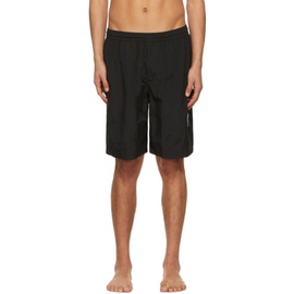Y-3 Black Logo Swim Shorts 211138M208001